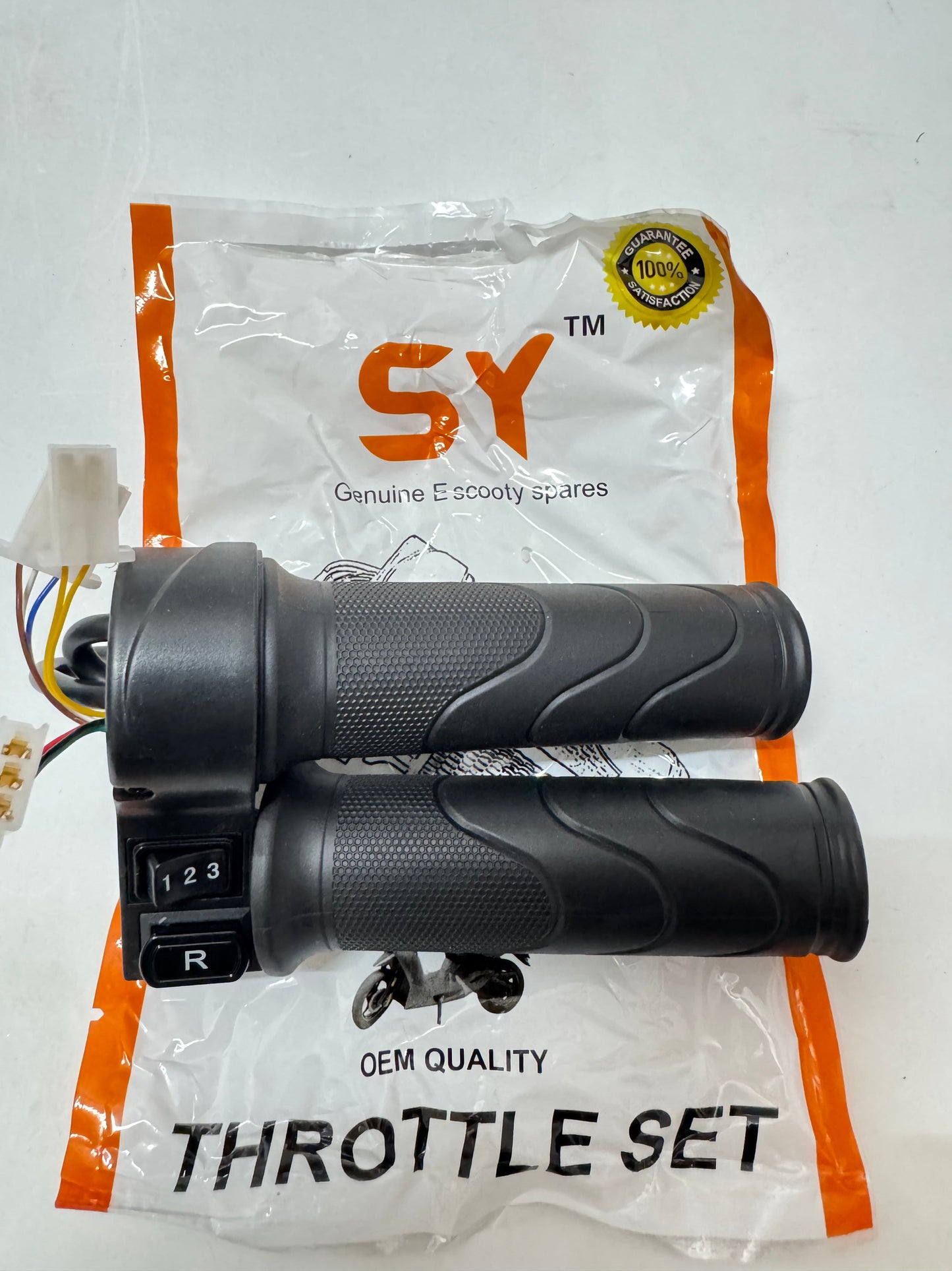 THROTTLE 1 2 3 R WITHOUT CHROME