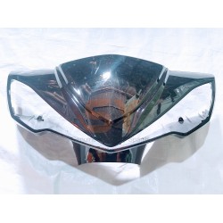 VISOR BLACK DOUBLE LIGHT