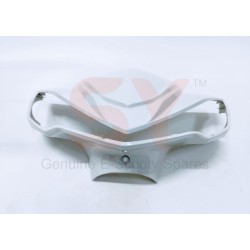 VISOR WHITE DOUBLE LIGHT