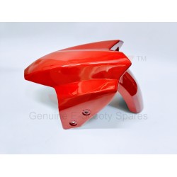 FRONT MUDGUARD RED SINGLE LIGHT