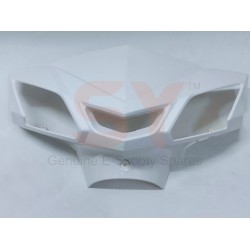 VISOR WHITE SINGLE LIGHT