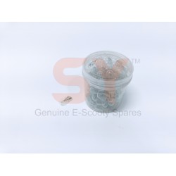 INDICATOR BULB WHITE (100 PCS)