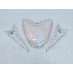 HEADLIGHT AND TAIL LIGHT GLASS SET REO MODEL