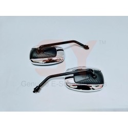 SIDE MIRROR CHROME SILVER N/M