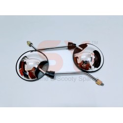 SIDE MIRROR SET CHROME